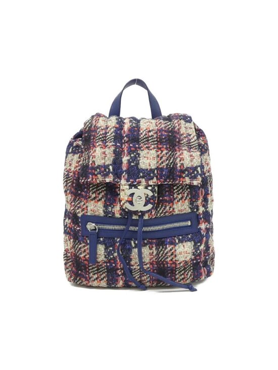 Chanel Backpack Sac Blue main image 8